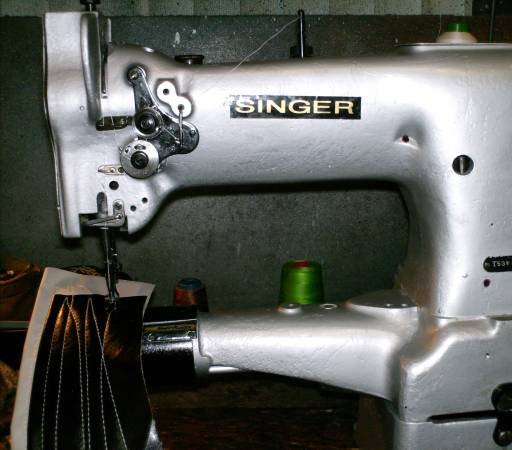 black and gold Standard sewing machine